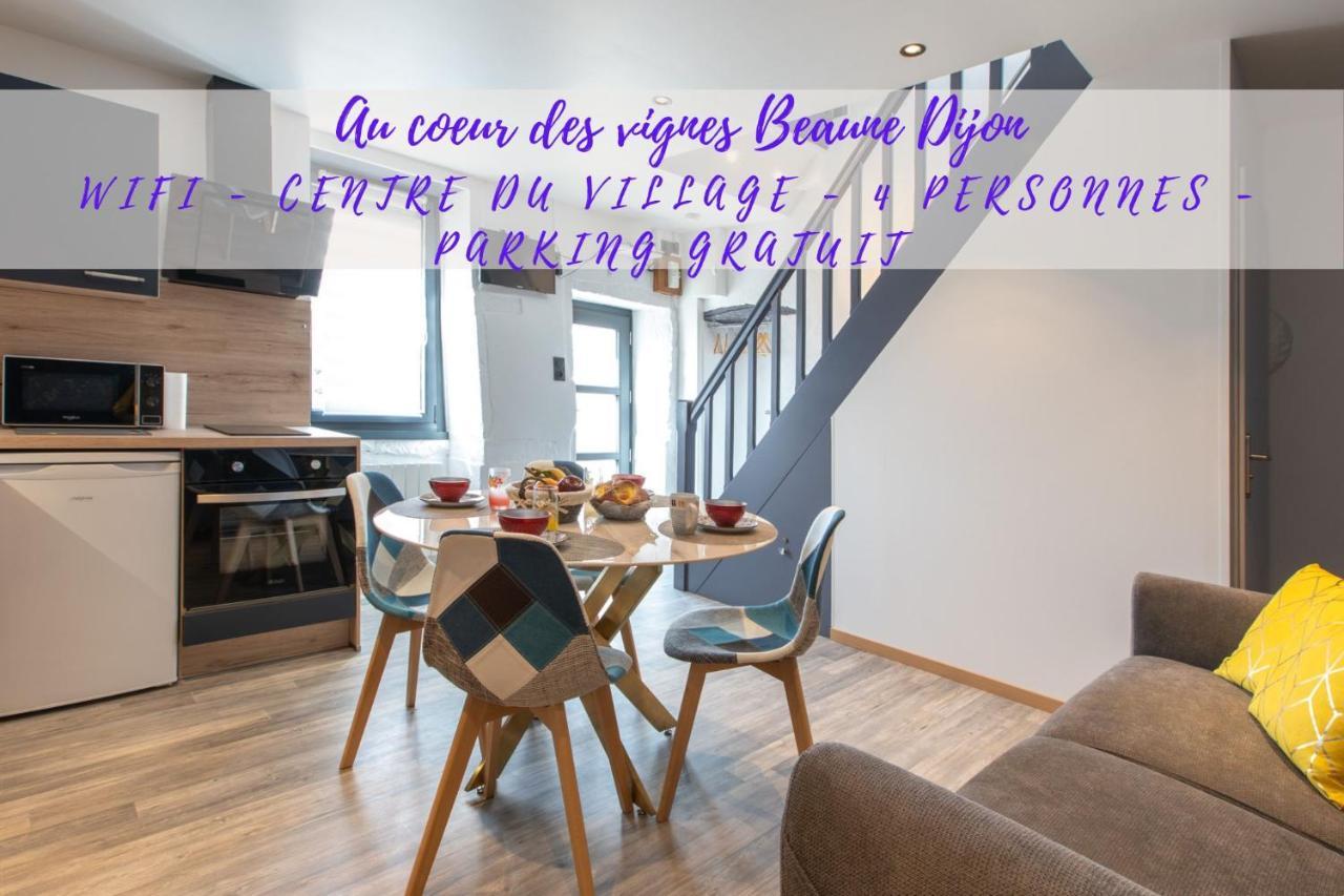 Au Coeur Des Vignes Entre Beaune Et Dijon Villa Montceau-et-Echarnant ภายนอก รูปภาพ